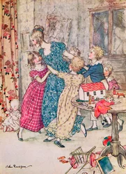 A Flushed and Boisterous Group, Book Illustration